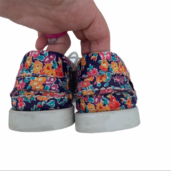 Sebago Docksides Loafers Tatum Print Size 9 Women - Picture 7 of 10
